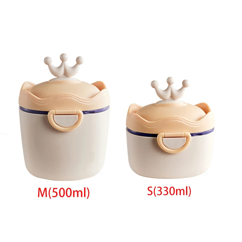 Boîte de lait en poudre portable Prince ou princesse Personnalisable