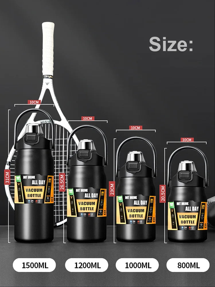 Thermos d'extérieur Portable en acier inoxydable