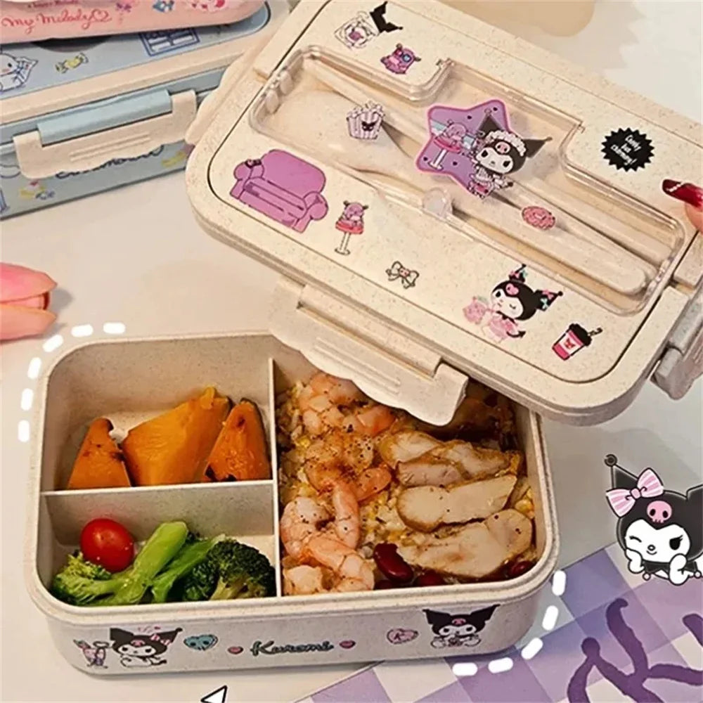 Kit Bento Box enfant mignon et coloré