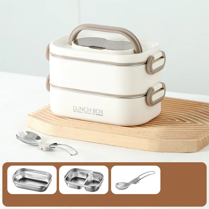 Boîte à déjeuner thermique Double couche inox