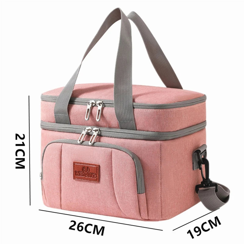 Sac à déjeuner Bento isolant Double couche