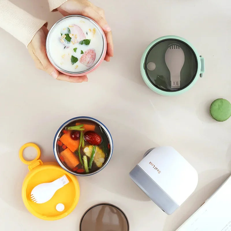 Tasses à soupe en acier inoxydable Portable