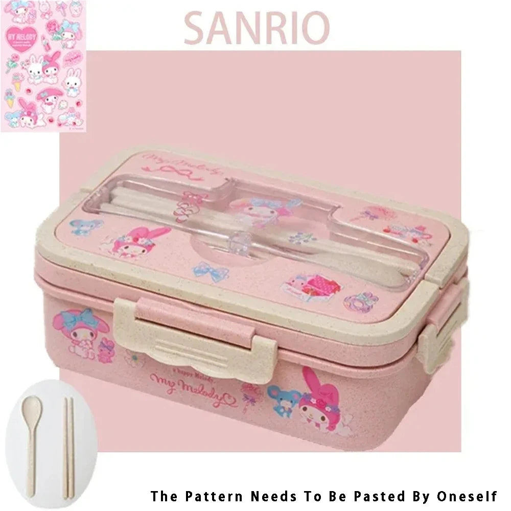 Kit Bento Box enfant mignon et coloré