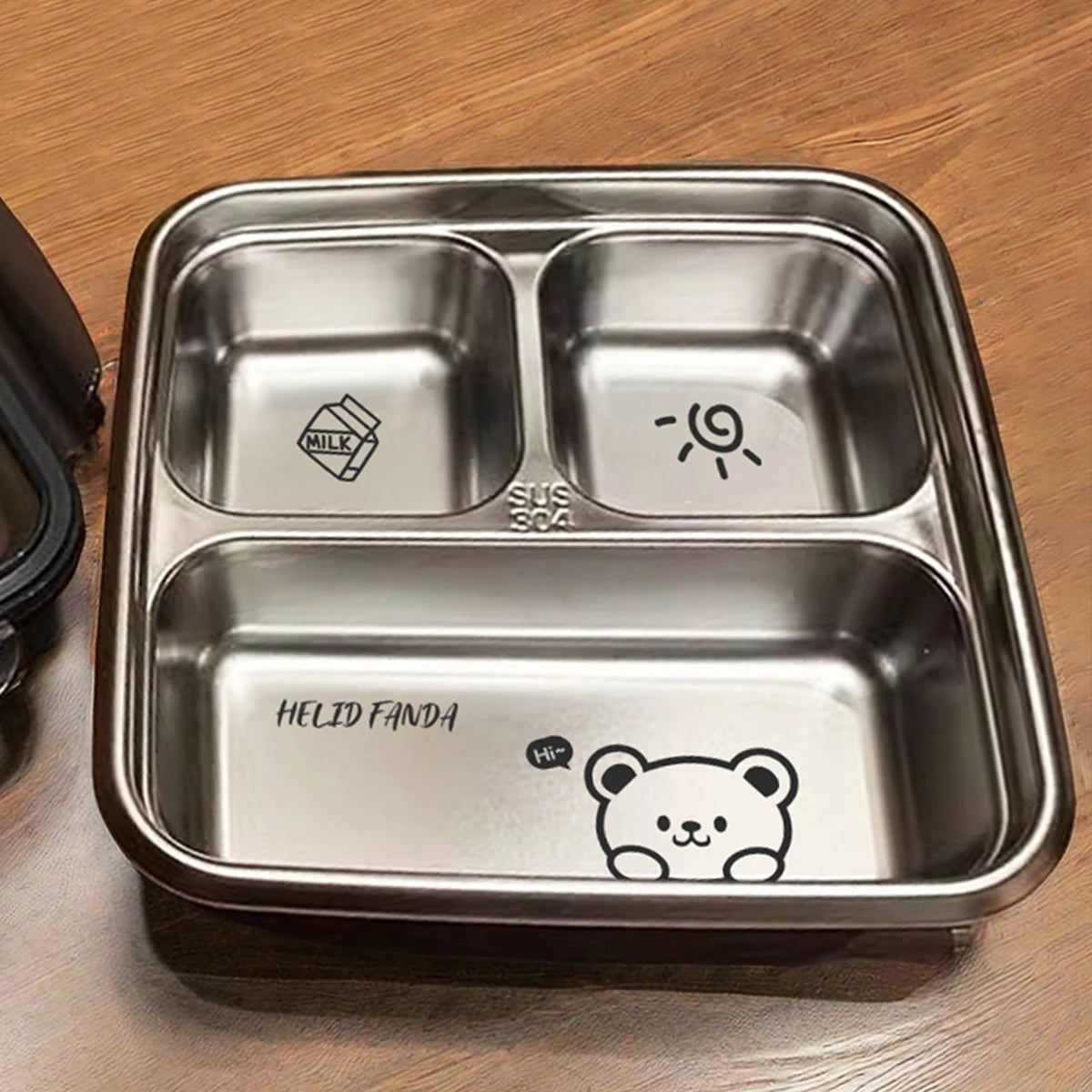 Boîte à Bento en acier inoxydable