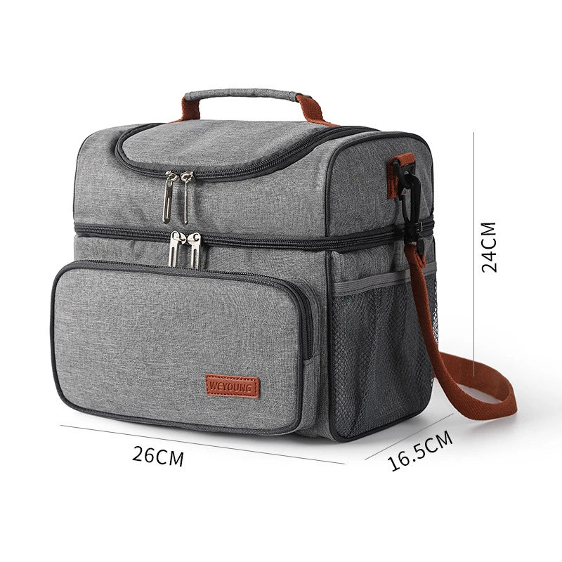 Sac à déjeuner Bento isolant Double couche