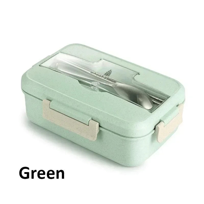 Lunch Box pratique Kit avec couverts acier inoxydable.