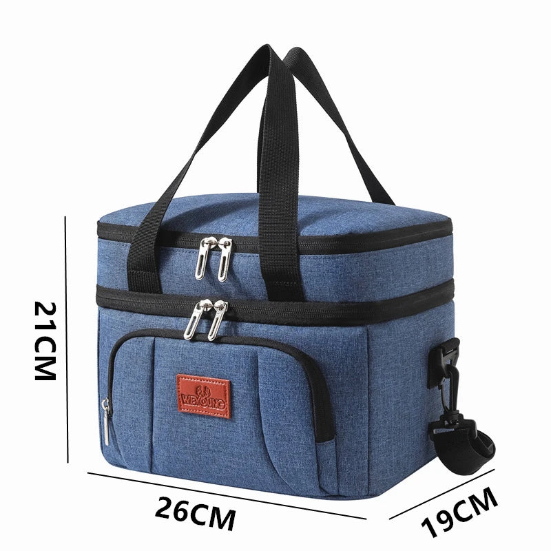 Sac à déjeuner Bento isolant Double couche