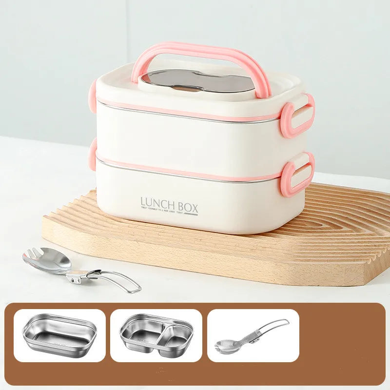 Boîte à déjeuner thermique Double couche inox