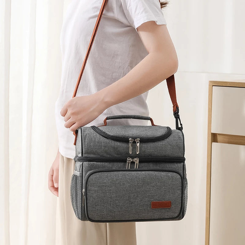 Sac à déjeuner Bento isolant Double couche
