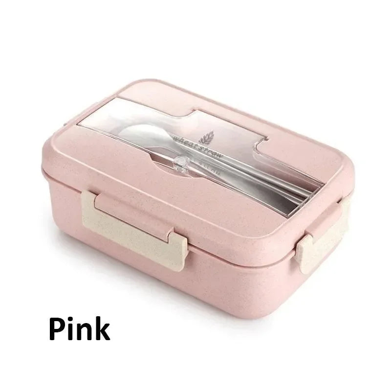Lunch Box pratique Kit avec couverts acier inoxydable.