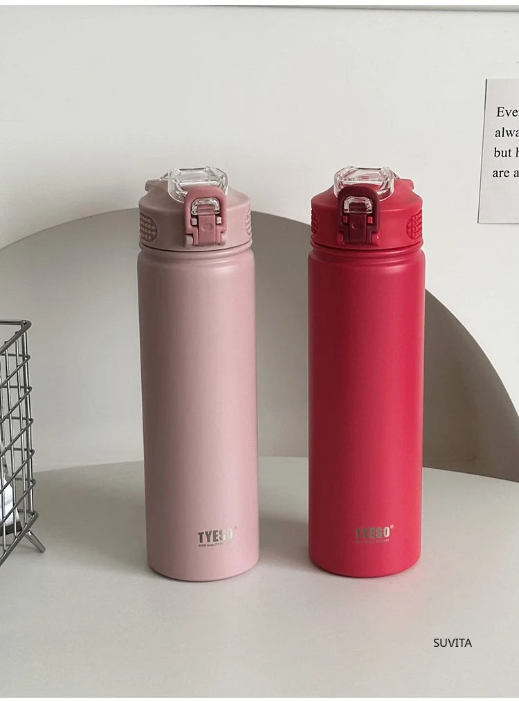 Gourde Thermos TYESO 600ML/750ML Acier Inoxydable