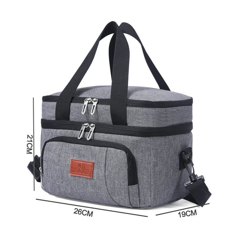 Sac à déjeuner Bento isolant Double couche