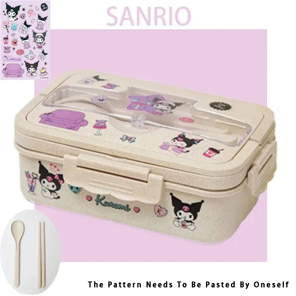 Kit Bento Box enfant mignon et coloré