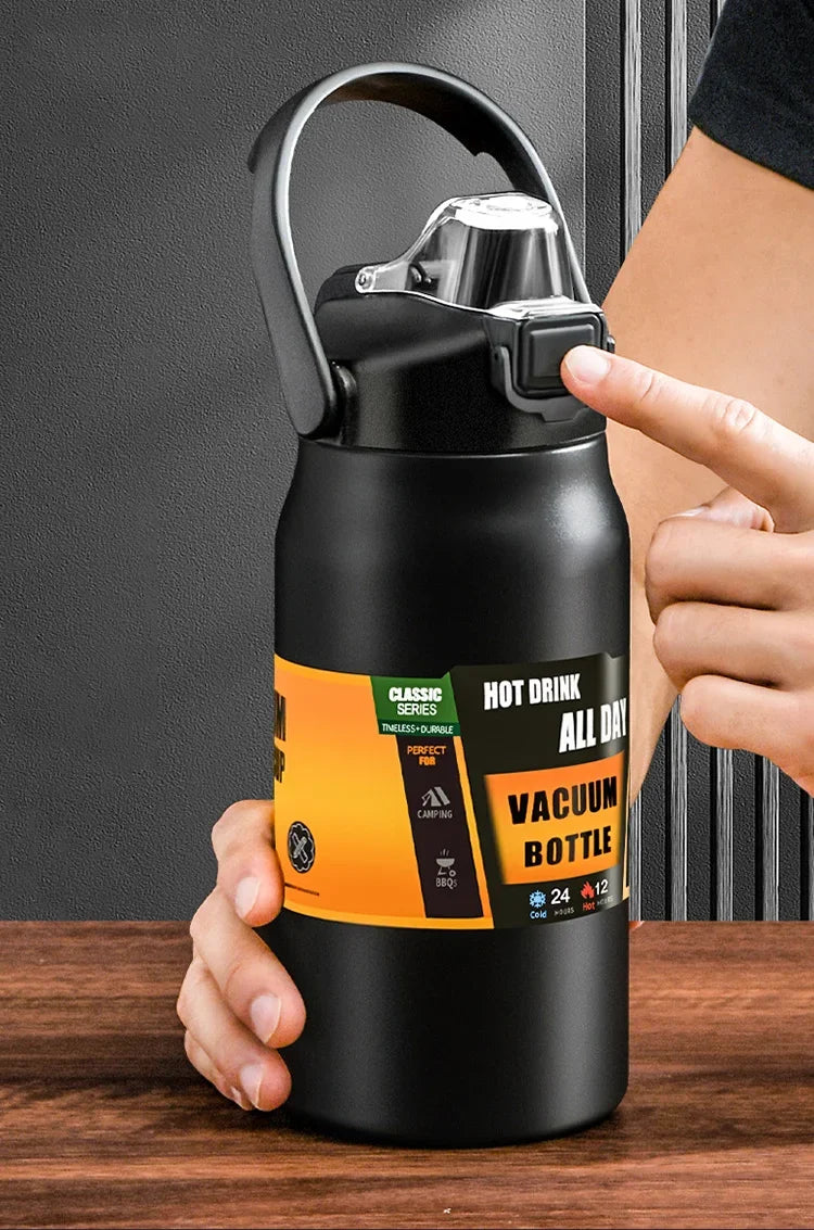 Thermos d'extérieur Portable en acier inoxydable